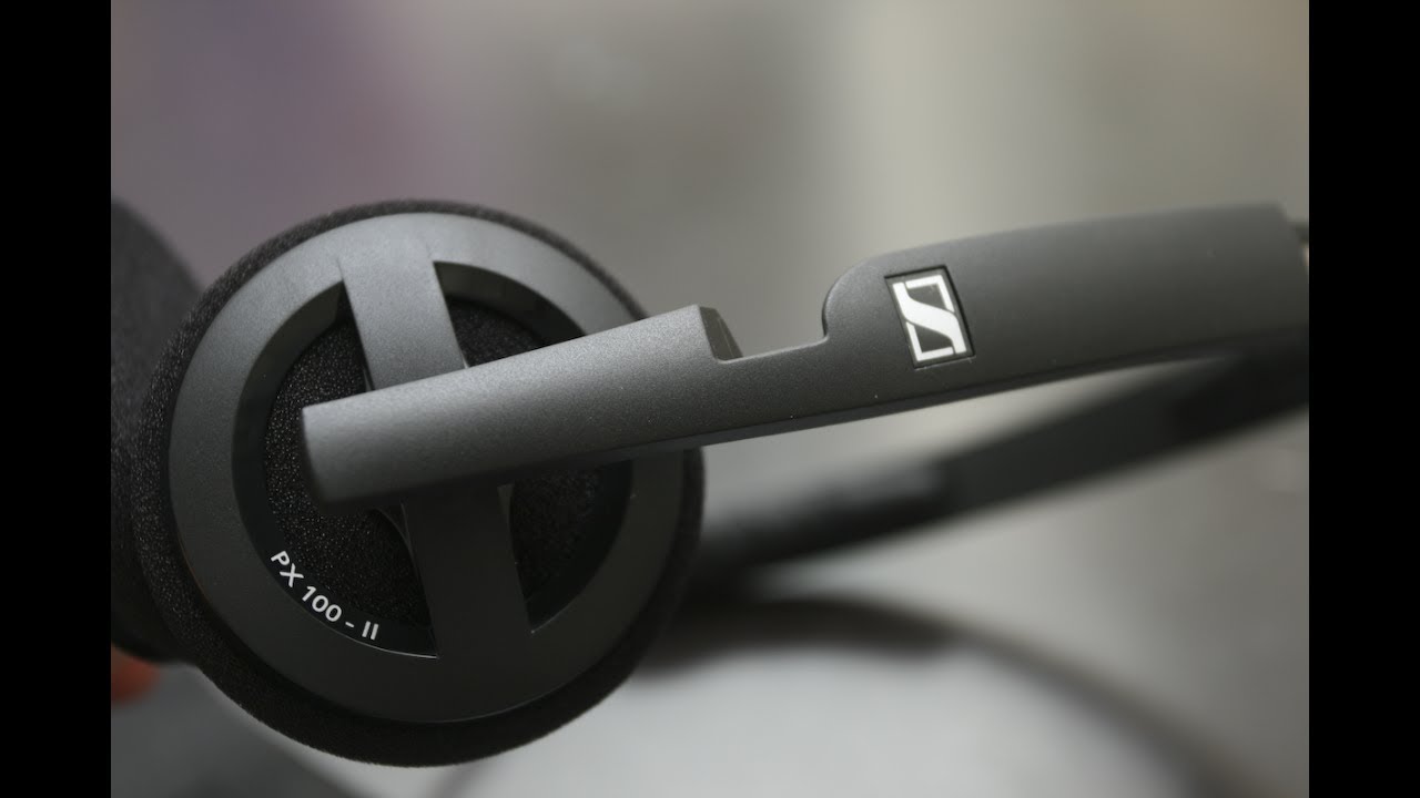 Sennheiser PX 100 II on-ear headphones SPL dB sound test + quick review