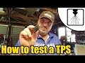 How to test a Throttle Position Sensor TPS #1203