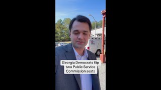 Georgia Democrats flip two statewide seats