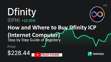 How and Where To Buy Dignity ICP (The Internet Computer) || Step by Step Guide Of Registery