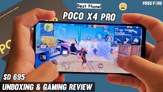 POCO X4 PRO 5G UNBOXING & GAMING TEST | POCO X4 PRO FREE FIRE GAMEPLAY,FF TEST HANDCAM GAMEPLAY 🔥 screenshot 5