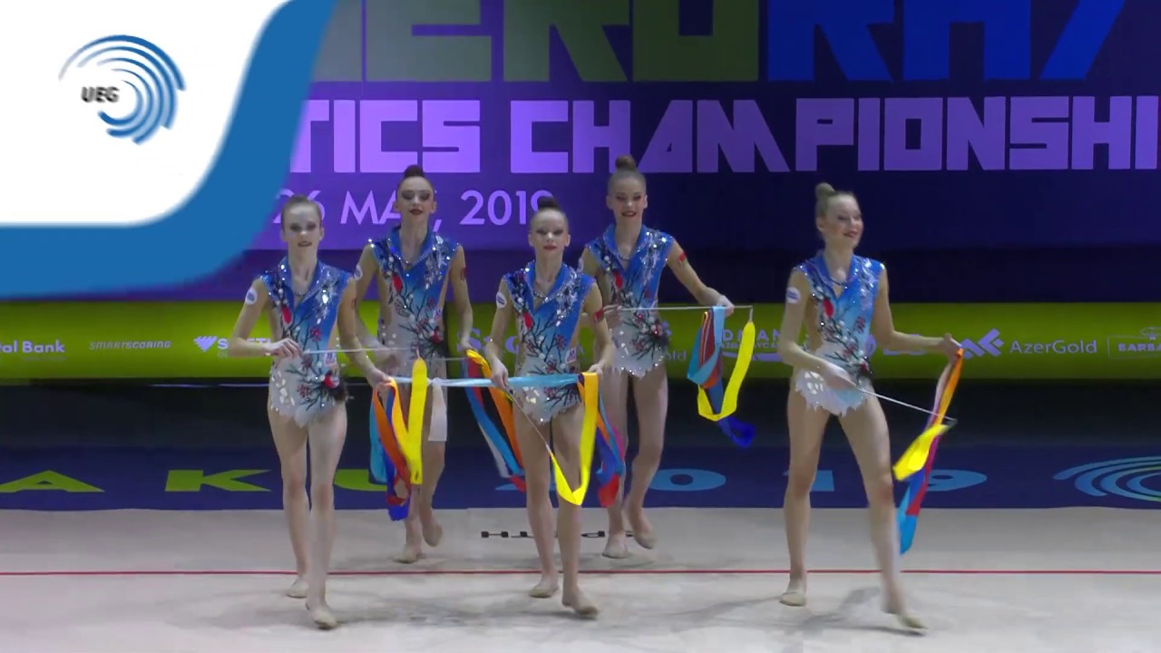 Belarus - 2019 Rhythmic Gymnastics Junior European bronze medallists, 5 ribbons