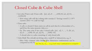 Data Cube Computation