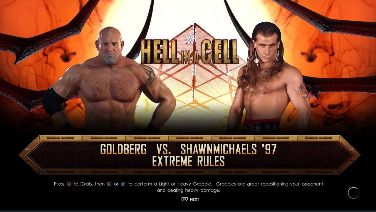 WWE 2K22 Goldberg Vs Shawn Michaels YouTube