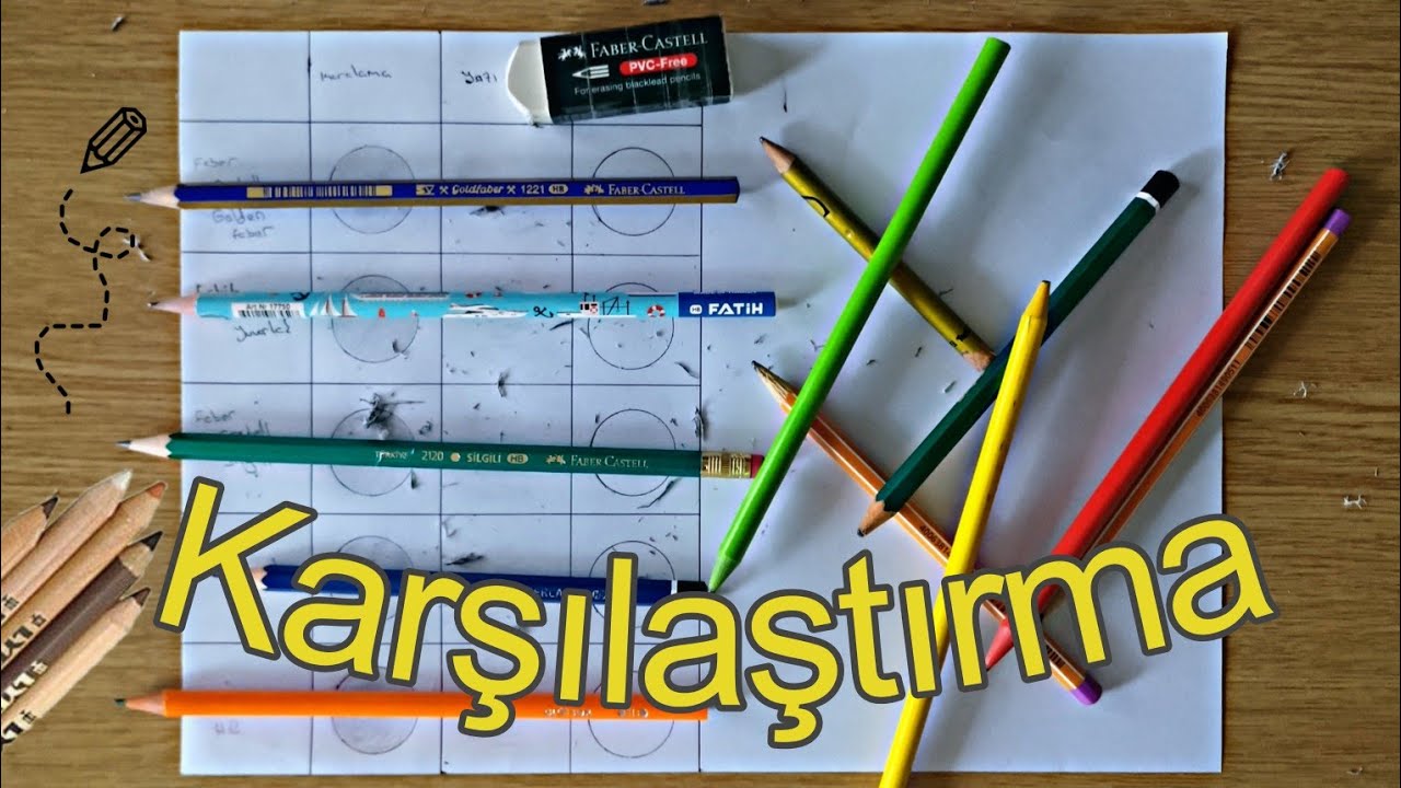 Kurşun Kalem Karşılaştırması | Faber Castell vs Fatih vs Globox