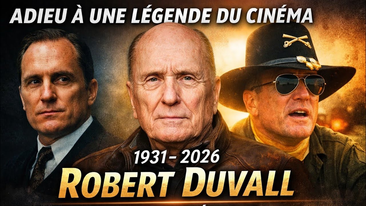 Adieu Robert Duvall: De Le Parrain à Apocalypse Now, une carrière légendaire