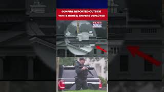 Gunfire Reports Near White House Spark Panic; High-Level Security Response Activated#shorts