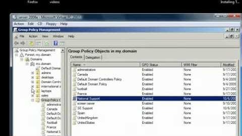 restricted groups Managing local group membership with a GPO.flv