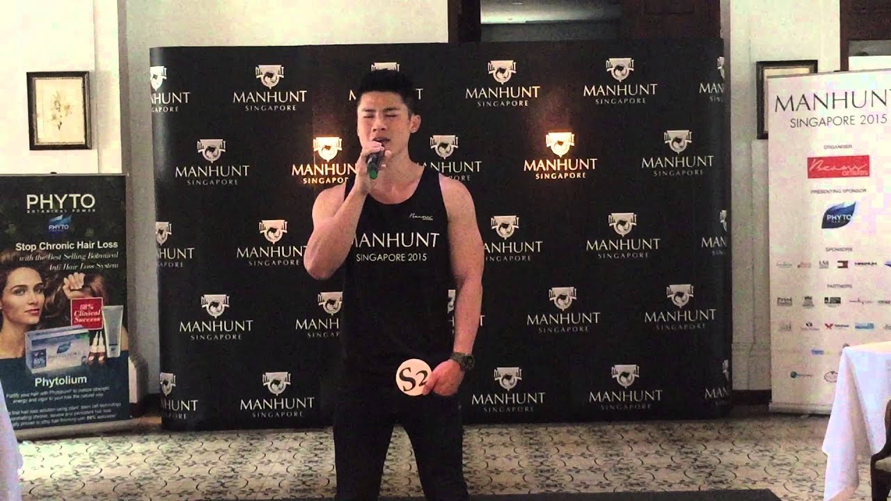 Manhunt Singapore 2015 Media Conference- Ron Kou