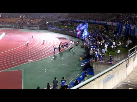 Ｊ２　第２２節　カターレ富山ＶＳ水戸ホーリーホック　カニダンス？