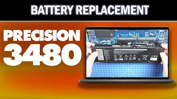 How To Replace Your Battery | Dell Precision 3480