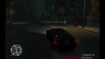GTA IV - LCPD:FR - Car Chase Error 1 - HD