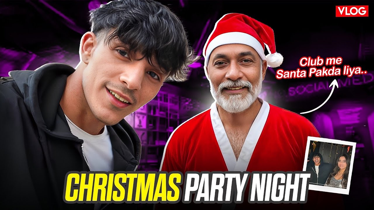 Fun & Christmas Party Night 🍾😂