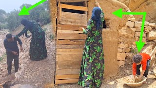 Fatima's anger: Building a Home with Straw and Clay by Fatemeh