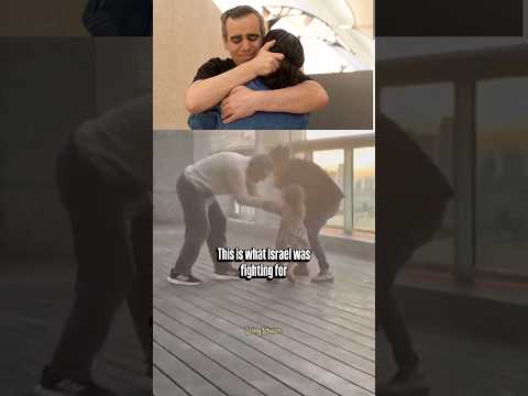 Hostage Omri Miran Saved from Hamas FINALLY Dances with his Wife & Daughters in Israel 💙