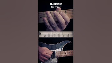 Thumbnail of #tutorial The Beatles day Tripper Guitar Intro part #guitar #thebeatles #daytripper #guitarcover