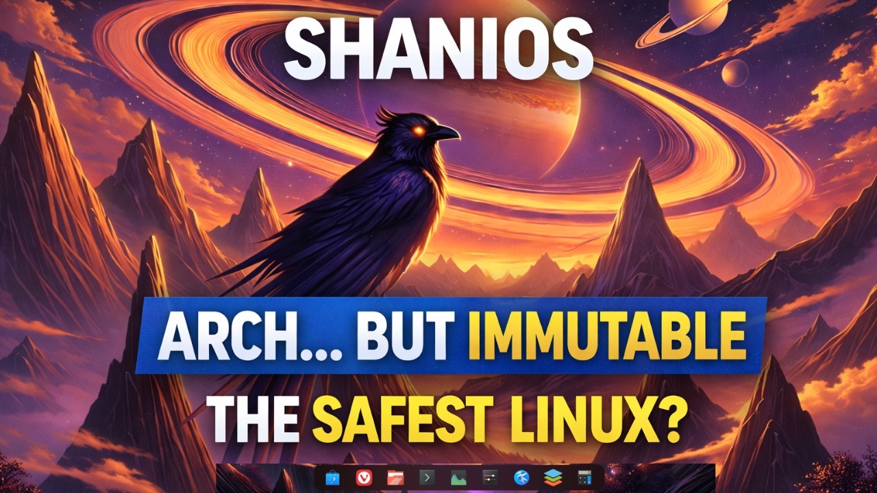 New Linux Distro You Should Try in 2026 – ShaniOS (Immutable Arch Linux ...