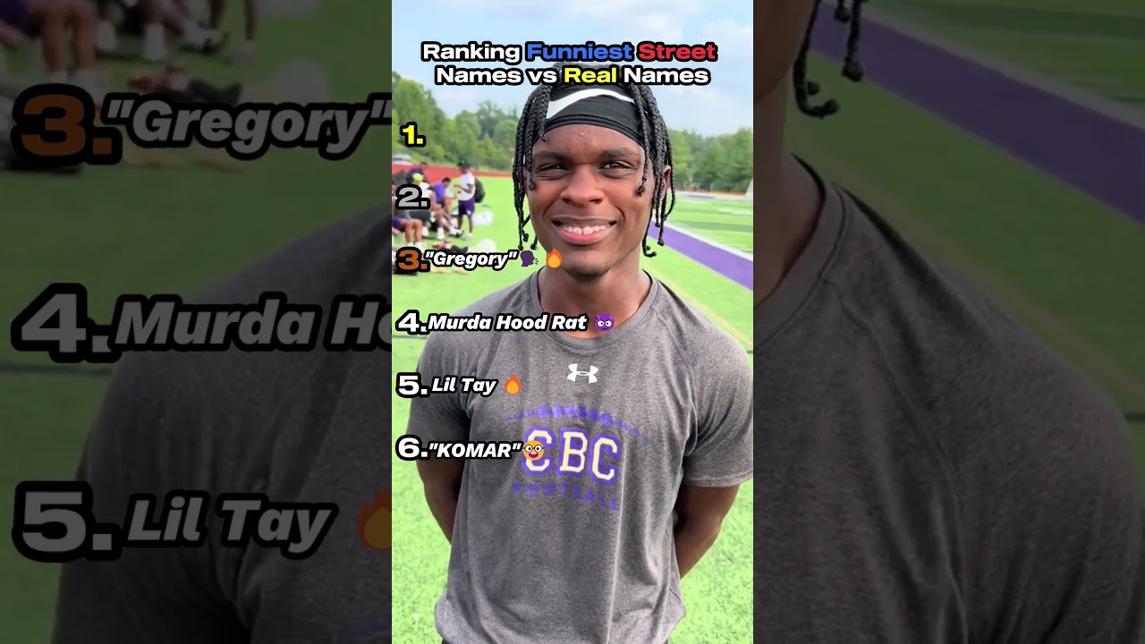 Ranking The Funniest Street Names Vs Real Names!