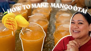 how i make mango otai (short version)...
