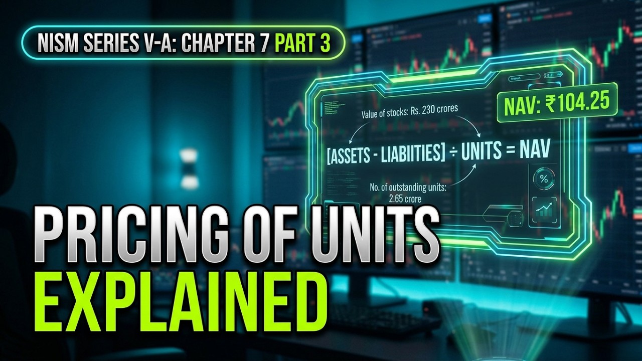 NISM Series V-A: Pricing of Units Explained — Chapter 7 Part 3 | MFD ...