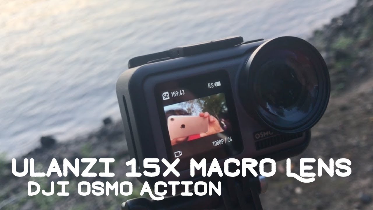 Ulanzi OA-5 15x macro lens | DJI Osmo Action | Milwaukie Makers