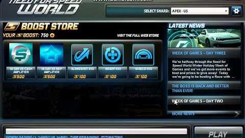 NFS World Updating Problem