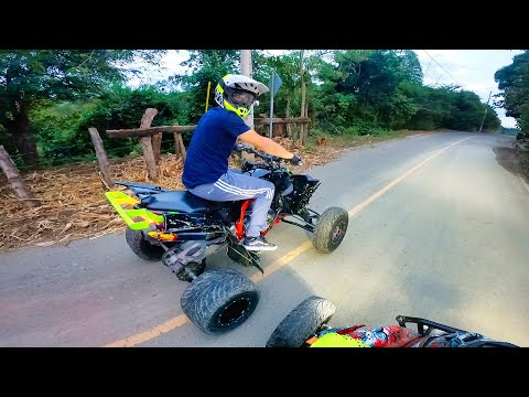 No llegó a tiempo para el rebase - Cuatrimotos en Circuito Boma a Jarabacoa