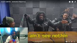 COAST CONTRA - SCENARIO FREESTYLE Reaction #wutangclan #realhiphop