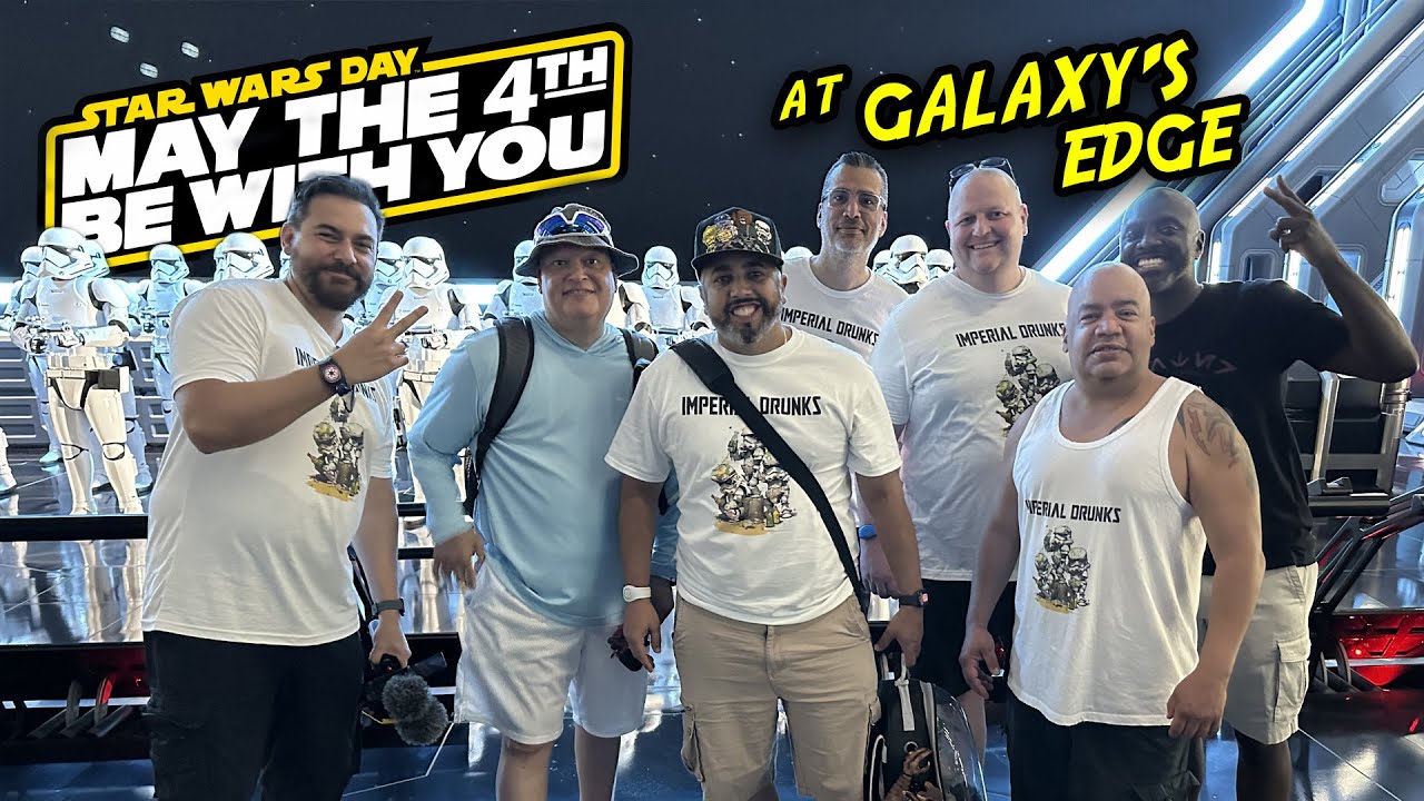 May the Fourth 2023 Star Wars Day at Galaxy's Edge Hollywood Studios!