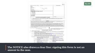 Notice and Acknowledgment of Receipt in California (2026): How to Fill It Out | FL-117