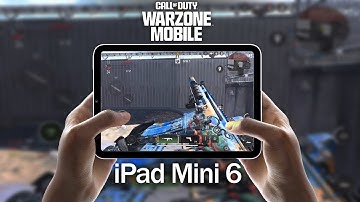Call Of Duty WARZONE Mobile Gameplay on iPad Mini 6.