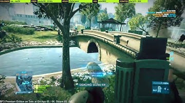 BF3 Uncut: ⚡ Operation Metro Rush Defense w/ MAV ONLY ⚡