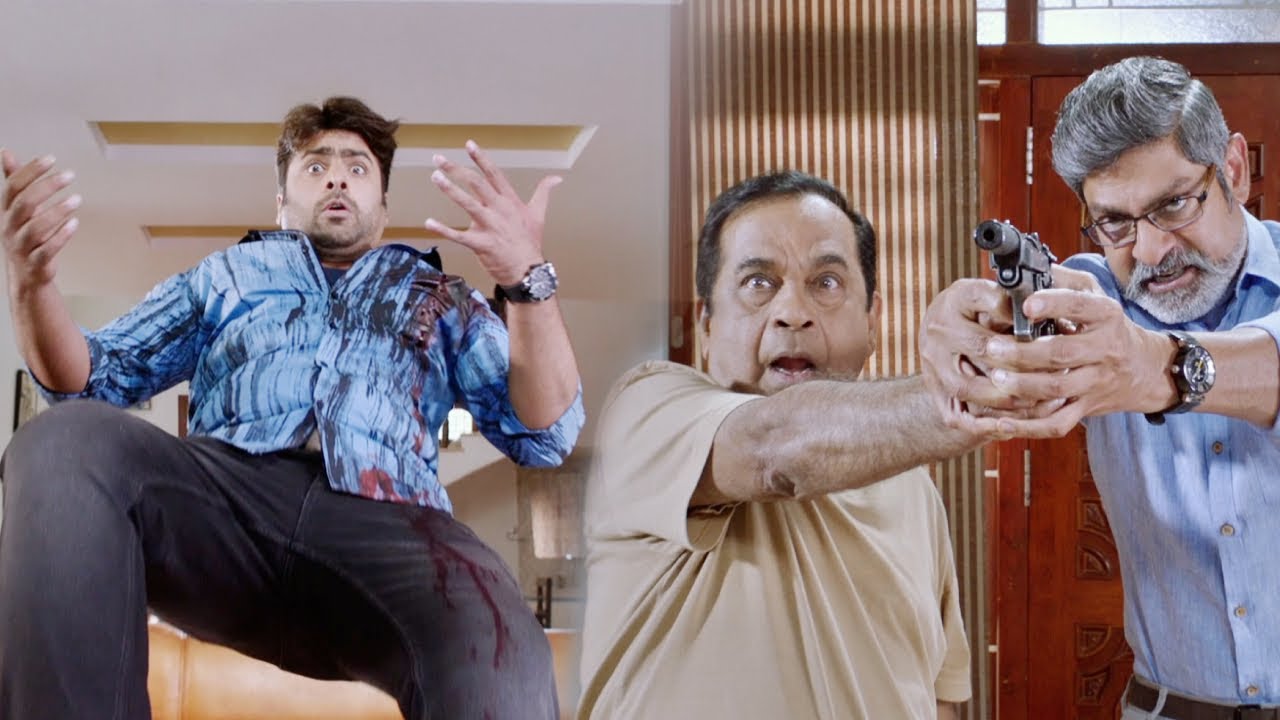 Jagapathi Babu Shoots Nara Rohith | Brahmanandam Shocked Scene | Kalikkar Malayalam Movie Scenes