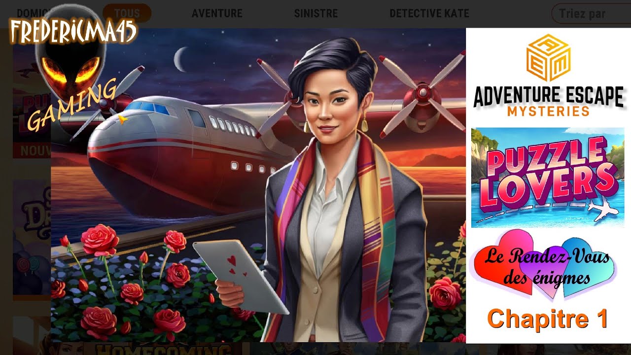 Adventure Escape Mysteries LE RENDEZ-VOUS DES ENIGMES [FR]/ Puzzle
