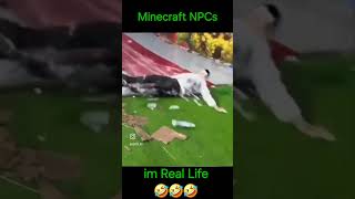 Minecraft NPCs im Real Life 😂
