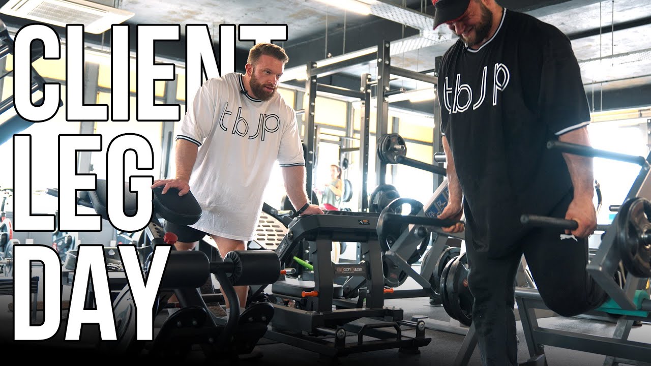 CLIENT LEG DAY // PCA PRO ALI BROWN // @Future Fitness Glasgow