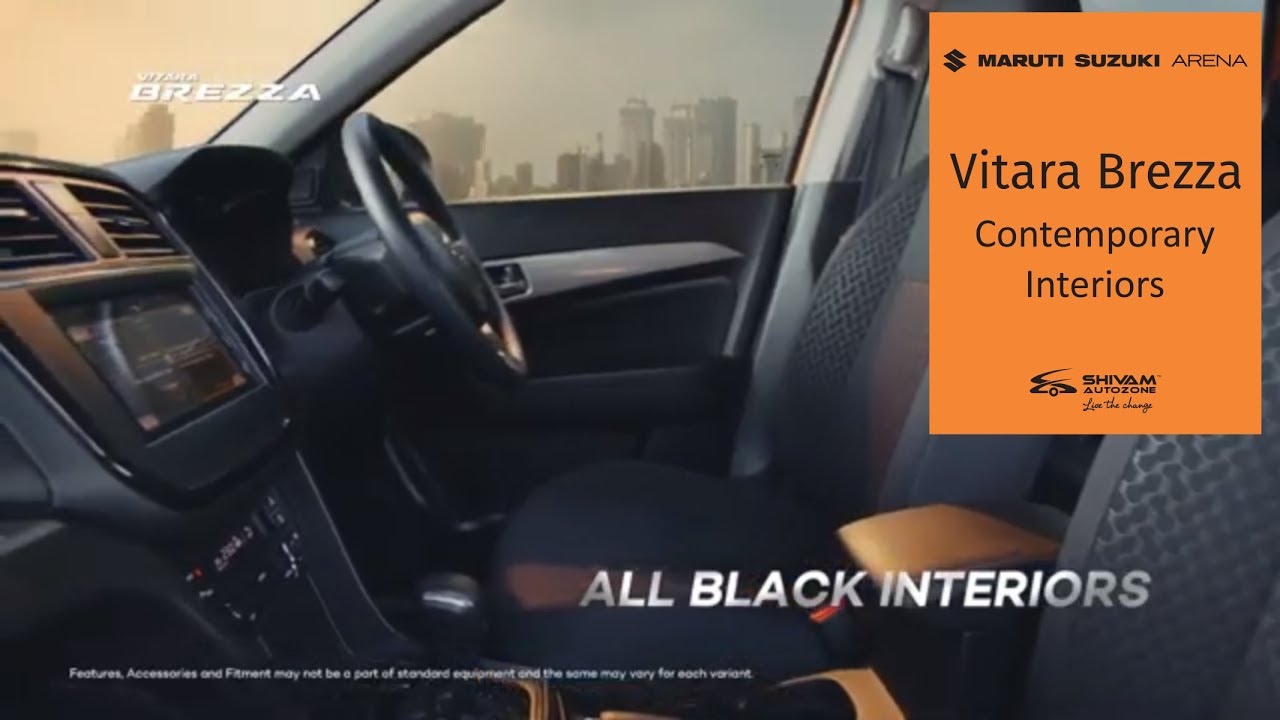 Vitara Brezza 2019 | Contemporary Interiors | Shivam Autozone