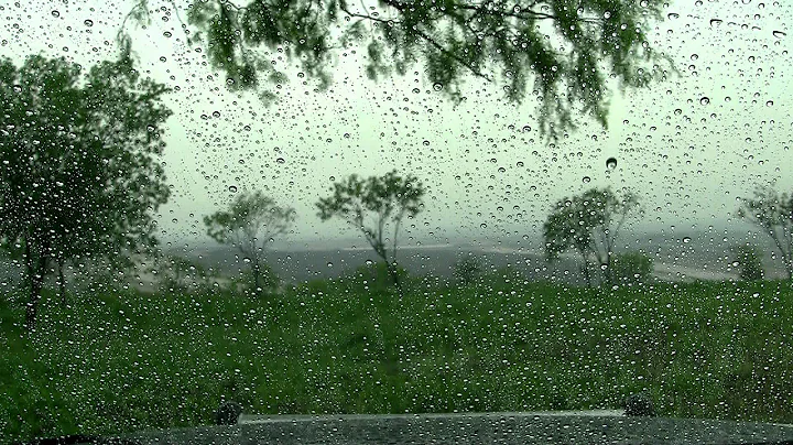 Rain in a Car 3  60mins "Rain Sounds"  "Sleep Soun...
