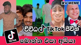 විවිධ Tik Tok ජීවීන්|Episode 08|Sri Lankan Athal Meme|Sinhala memes
