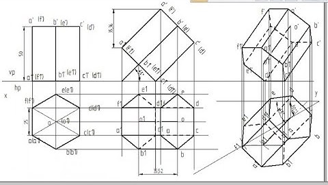 Hexagonal prism with beta angle
