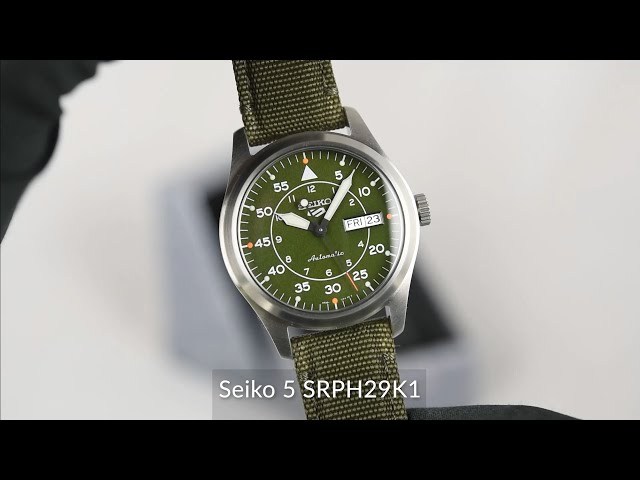 Seiko 5 SRPH29K1 - YouTube