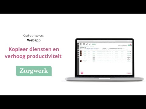 Kopieer diensten • Zorgwerk