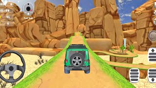 Mountain Ramp Track Jeep Climb Stunt | Jeep Game 3D | 4x4 Jeep Extreme Stunt Racing Game screenshot 5