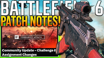 New BATTLEFIELD 6 UPDATE PATCH NOTES... (Big Changes)