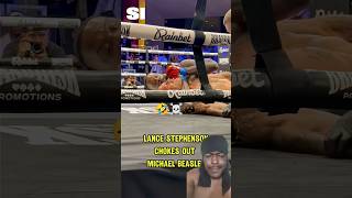 🔥🔥Born Ready chokes out B*Easy last night in the ring🔥🔥