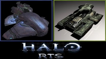 Covenant Wraith vs UNSC Scorpion Tank - C&C 3 Halo Mod