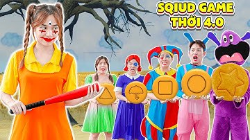 SQUID GAME - TRÒ CHƠI CON MỰC | Cùng CatNap Vượt Qua Thử Thách | Biệt Đội Tấm Cám | Miu Miu TV