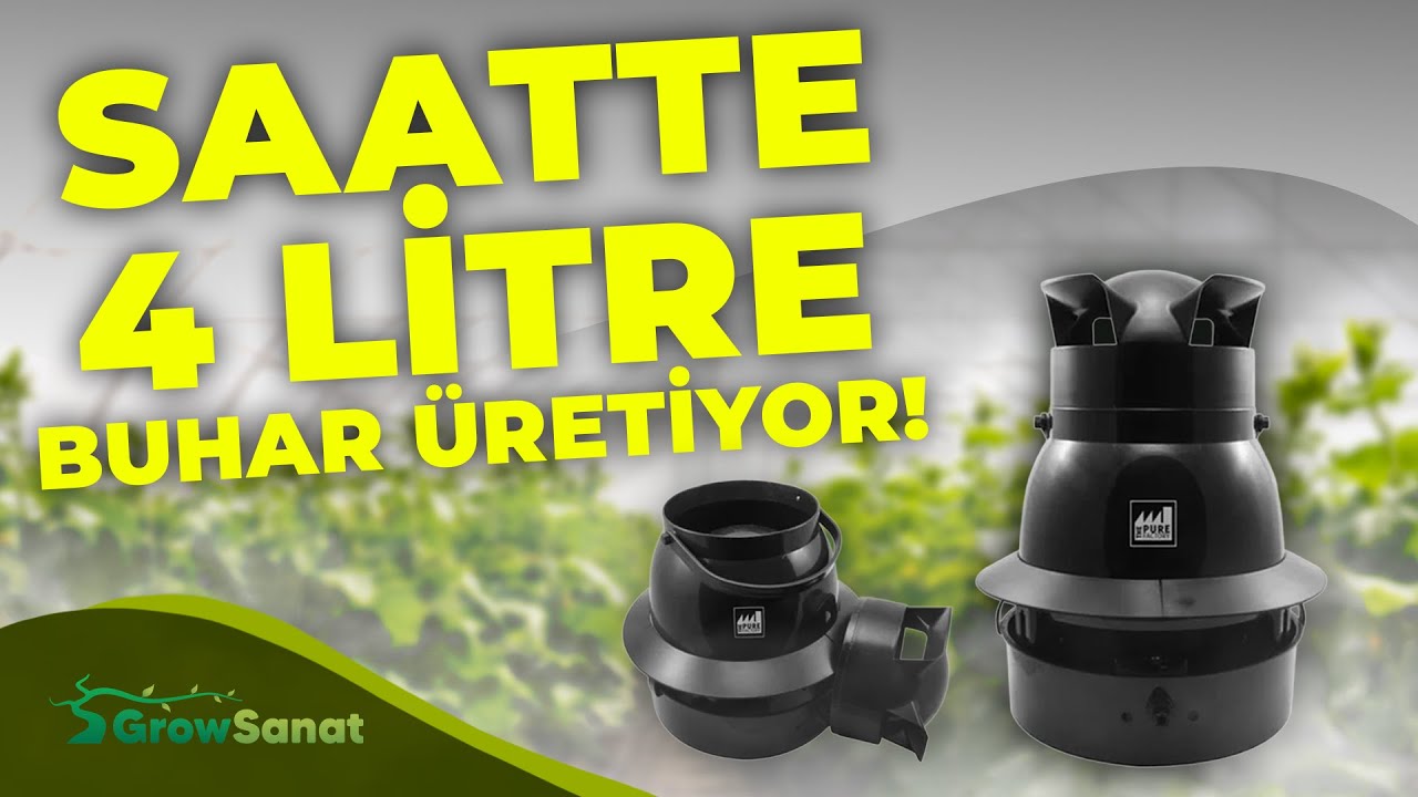 150 m² Alanı Nemlendiren Güçlü Nem Makinesi | Pure Fogger Tanıtım