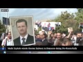 Shells explode outside Russian Embassy in Damascus during pro-Russia rally