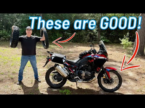 My new Favorite Adventure Motorcycle Tires?